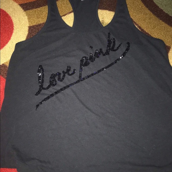 VS PINK large sweater, s/xs tanks/tees/sleepwear - Picture 2 of 7